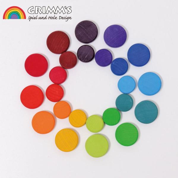 グリムスコイン・レインボー GM10312 木のおもちゃ GRIMM'S社 グリムス ドイツ 知育 ...
