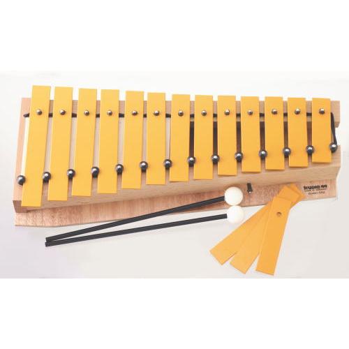 ガイドブック付き モデルグロッケン アルト D 木のおもちゃ 音楽 楽器 知育 玩具 ドイツ 出産 ...