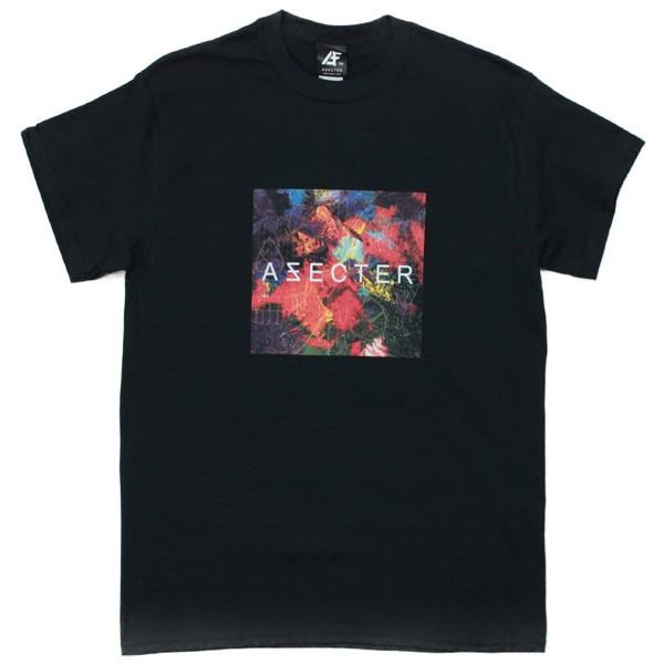 Tシャツ AFFECTER  黒  OIL　S/S（アフェクター）(TEE)