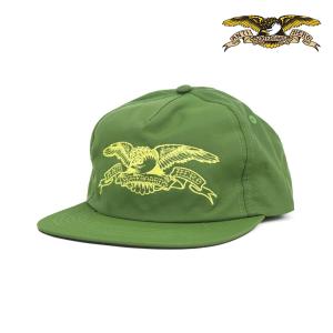 キャップ　ANTI HERO アンタイヒーロー アンチヒーロースナップバック CAP BASIC EAGLE  OLIVE｜e-issue