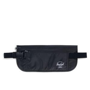 HERSCHEL MONEY BELT    マネーベルト 黒   (ハーシェル)(ブラック)(BLACK)｜e-issue