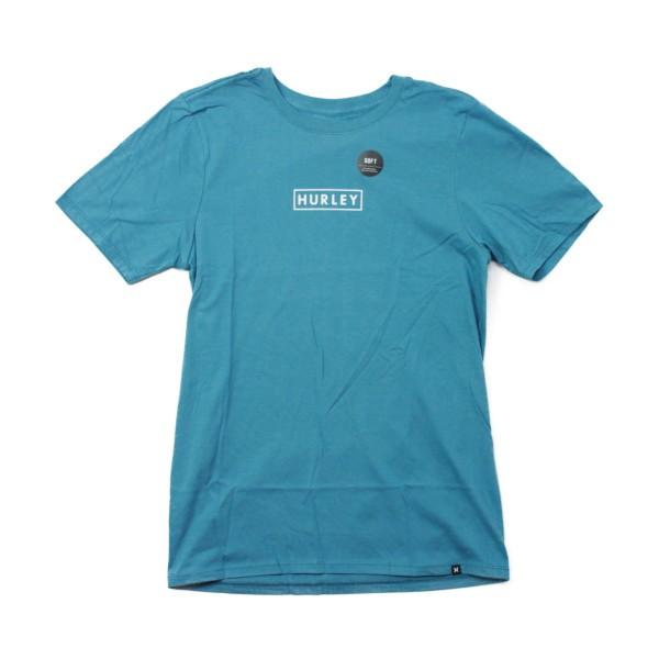 Hurley SOFT Tシャツ  PORT 407(ブルー）   (ハーレー)(AH7941)