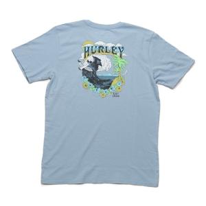 Hurley Tシャツ Flower Tubing   2色サックス・グリーン  ハーレー  CQ8...