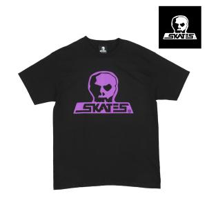 スカルスケーツ SKULL SKATES Tシャツ BURBS　Black x Purple 半袖　...