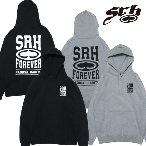 SRH　パーカー　プルオーバー　スウェット　西海岸　COLLEGE LOGO メンズサイズ