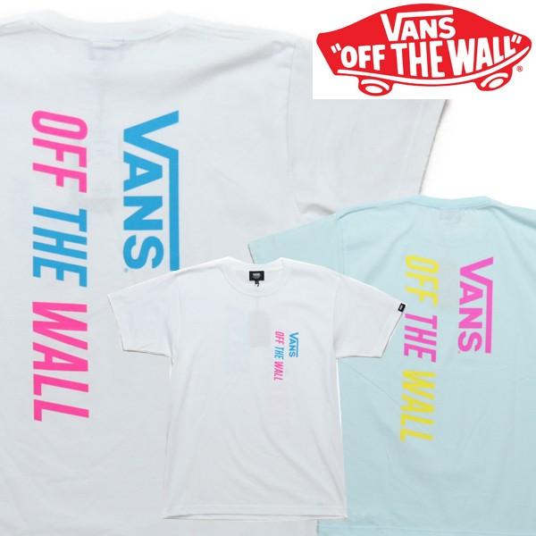 VANS Tシャツ OFF THE WALL 2色WHITE・SAX バンズ