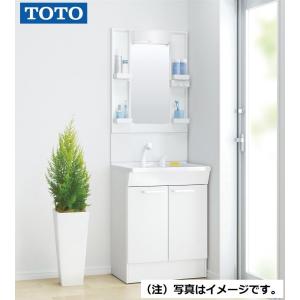 TOTO 洗面化粧台 KC 両開き 60cm巾 シンシアホワイト(B)【化粧 TOTO 洗面化粧台 KC 両開き 60cm巾 シンシアホワイト(B)【化粧