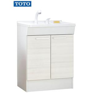 TOTO 洗面化粧台 KC 1面鏡+両開きセット 60cm巾 ルースホワイト TOTO 洗面化粧台 KC 1面鏡+両開きセット 60cm巾 ルースホワイト