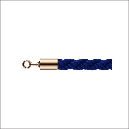 ガイドロープ 誘導ロープ 30OG ブルー Ｌ1200mm Oフック（ゴールド）