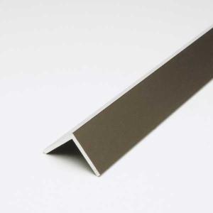 アルミアングル 不等辺 1.2x6x15x4000mm コーナー材 ブロンズ 