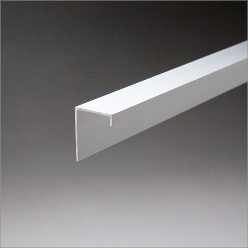 アルミ看板ボーダー 1.0ｘ30ｘ35ｘ5ｘ3640mm アルマイトシルバー