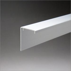 アルミ端押ボーダー 1.5x18x25x12x2000mm バフシルバー