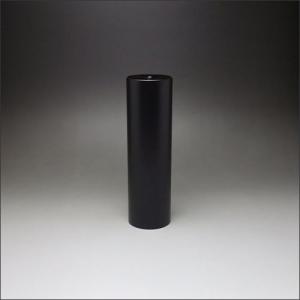 テーブル脚 アイアン DSPポール脚 50mm径 x 高さ450mm 黒塗装 (天板受座、アジャスターは別売です)｜e-kanamono