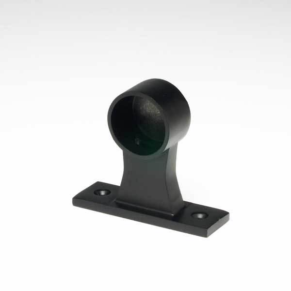 パイプブラケット プロケアブラケット HRB-PR 25mm エンド用 黒 ブラック