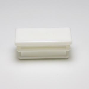 パイプキャップ 樹脂 60x30mm 不等辺角パイプ用 厚み1.2〜1.6mm用  白 ホワイト
