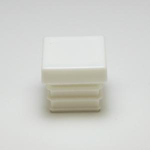 パイプキャップ 樹脂 40mm 角パイプ用 厚み1.2〜1.6mm用  白 ホワイト｜e-kanamono