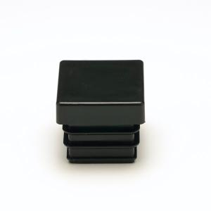 パイプキャップ 樹脂 90mm 角パイプ用 厚み1.2〜2.3mm用  黒 ブラック