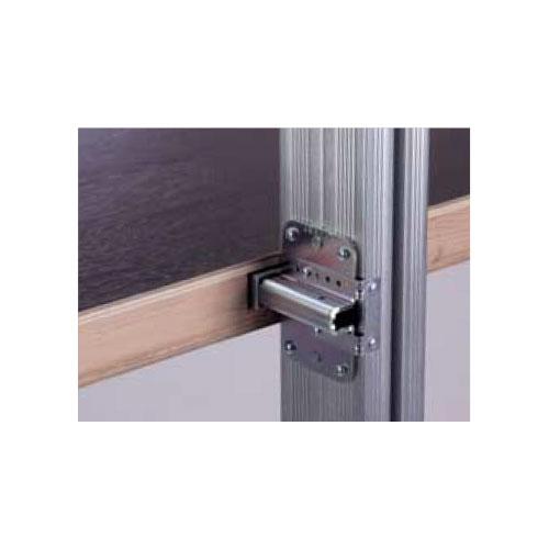 ロイヤル フィス アームプレート(木棚インロー式固定金具) FI-AP1919 400 ユニクロ