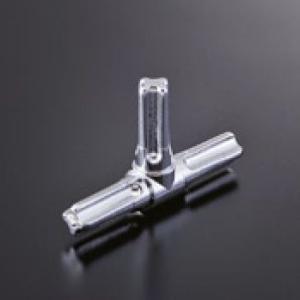 組立パイプシステム UPS-13C 13mm丸パイプ用 コネクター 3P クロームメッキ