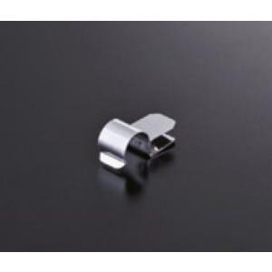 組立パイプシステム UPS-13C 13mm丸パイプ用 ホロ止金具（3〜5mm用） クロームメッキ ...