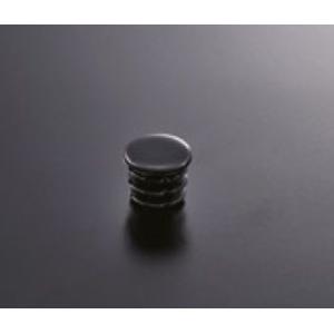 組立パイプシステム UPS-19C 19mm丸パイプ用 パイプキャップ（黒） 1袋10個入