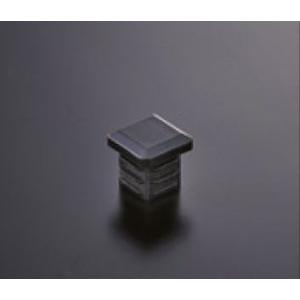 組立パイプシステム UPS-19S 19mm角パイプ用 パイプキャップ（黒） 1袋10個入