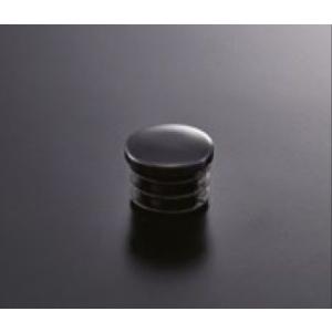 組立パイプシステム UPS-25C 25mm丸パイプ用 パイプキャップ（黒） 1袋10個入