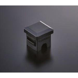 組立パイプシステム UPS-25S 25mm角パイプ用 パイプキャップ（黒） 1袋10個入