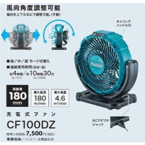 マキタ（makita） 充電式 ファン CF001GZO オリーブ 40V 本体のみ