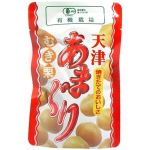 有機栽培天津甘栗 むき栗（あまぐり） 80g｜丸成商事