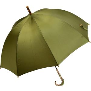WAKAO（ワカオ） ドーム型バンブー長傘 6256 雨傘 レディース 軽量 撥