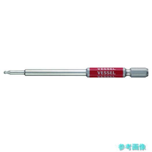 VESSEL GSBP020S 剛彩ビット (片頭ボールポイント) 対辺2×100mm 【1PK】