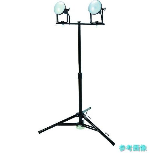TRUSCO RTLE-205EP-SK2 LED投光器 DELKURO 三脚タイプ 2灯 20W ...