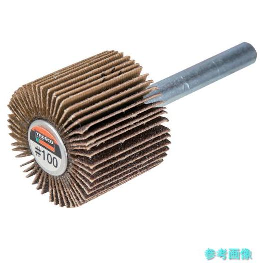TRUSCO UF8025 フラップホイール 外径80X幅25X軸径6 (5個入) ＃150 150...