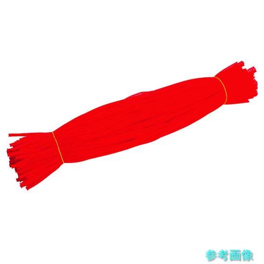 TRUSCO BESN-100-R みかんネット 長さ45cm 赤 100本入 【1袋(100本)】