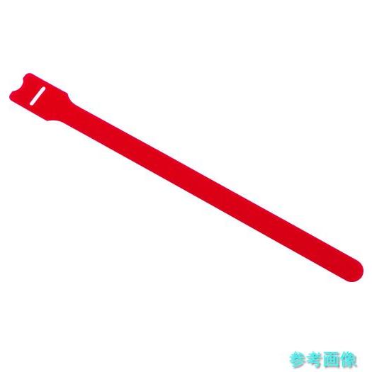 TRUSCO MKS-3840-R マジックバンド ストラップ 40cm 赤 (4本入) 【1袋(4...