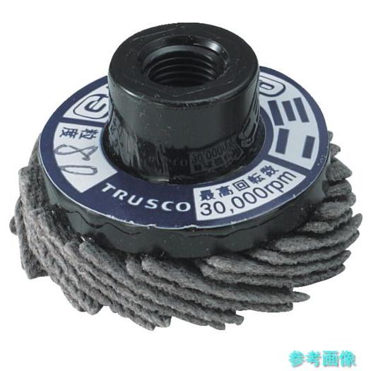 TRUSCO GP3007 GPトップミニ Φ30 3mm軸アダプター付 (5個入) ＃80 80＃...