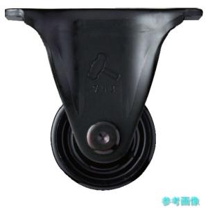 ハンマー 550R-N38 プレート式 固定 キャスター 52X52 ナイロン車(双輪) 38mm 低床式 中荷重