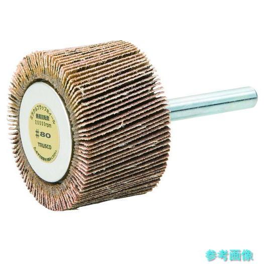 TRUSCO MR4025 ミラクルフラップホイール 外径40X厚25X軸6 5個入 ＃80 80＃...