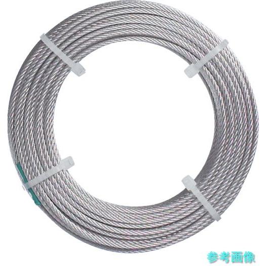 TRUSCO CWC-2S20 ステンレスワイヤロープ ナイロン被覆 Φ2.0(2.5)X20m