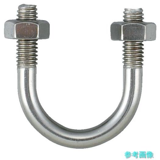 TRUSCO TPCU-BT80A-S PC管用Uボルト SUS304 呼び径80A ねじ径W3/8