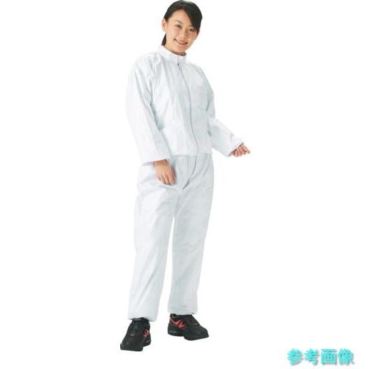TRUSCO DPM-502 タイベック製作業服 立て襟ツーピース XXL