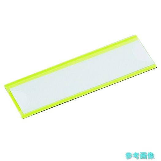 TRUSCO MGP-40X80-Y マグネット式見出しプレート 40X80 黄 10枚入 【1PK...
