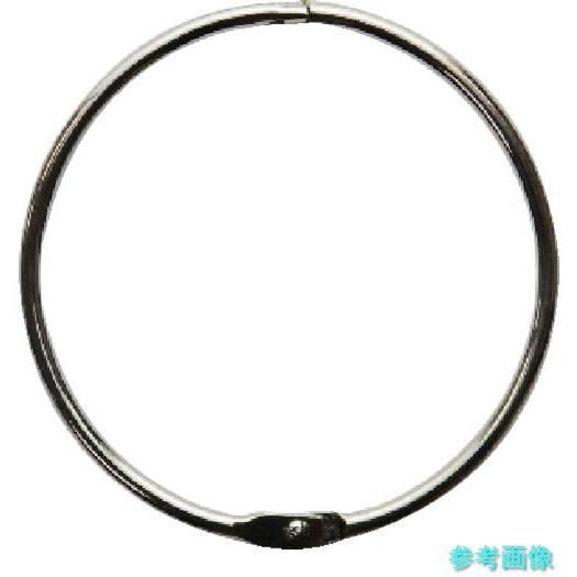 TRUSCO TSKR-80 スチールカードリング 80MM 5個入 【1袋(5個)】
