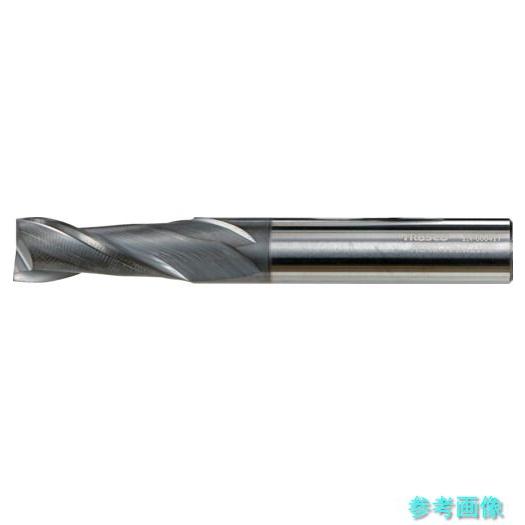 TRUSCO AC40-TPER2060 超硬スクエアエンドミル(2枚刃・2.5D・シャープコーナー...