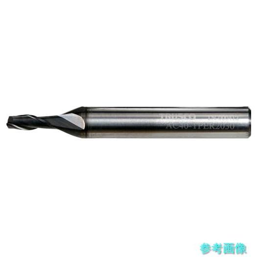TRUSCO AC40-TPER2010 超硬スクエアエンドミル(2枚刃・2.5D・シャープコーナー...