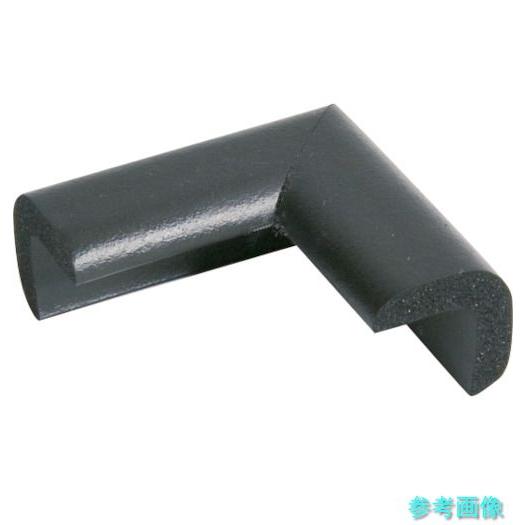 TRUSCO TAC-80 安心クッション コーナー用 極細 1個入り ブラック