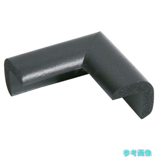 TRUSCO T30AC-80 安心クッション コーナー用 極細 30個入り ブラック 【1袋(30...