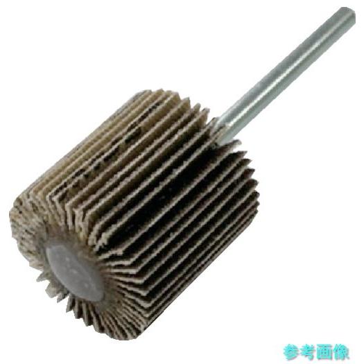 TRUSCO SK2020-80 ペーパーミニフラップホイール 外径20X幅20X軸径3 ＃80 5...