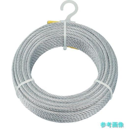 TRUSCO CWM-3S100 メッキ付ワイヤロープ Φ3mmX100m